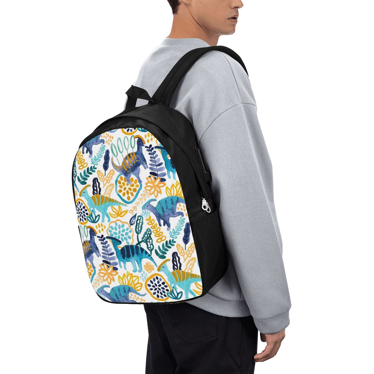 Gouache Parasaurolophuses Back - Women Bags For Laptop incelemesi ve fiyatı