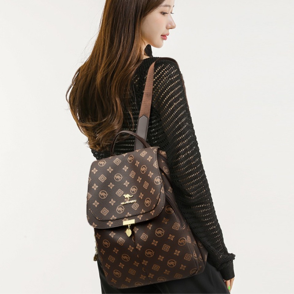 Classic Kangaroo Printed Backp - Women'S Kangaroo Bags incelemesi ve fiyatı