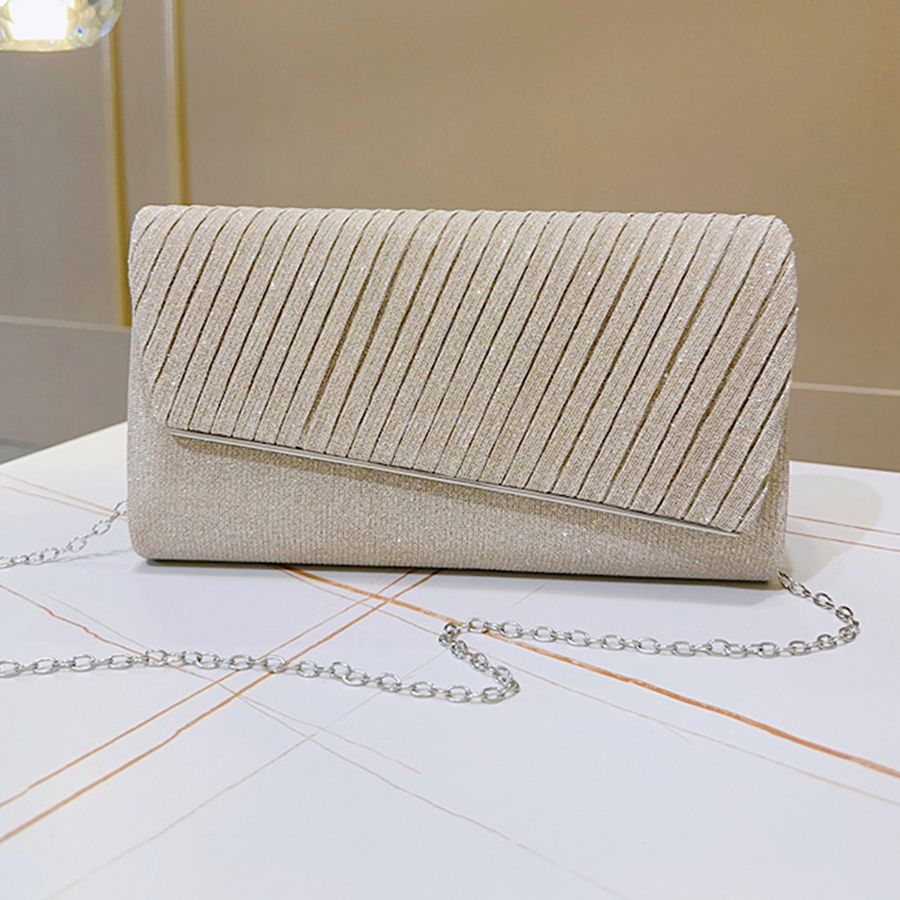 Women's Sparkle Pleated Flip E - Flap Bag Envelope incelemesi ve fiyatı