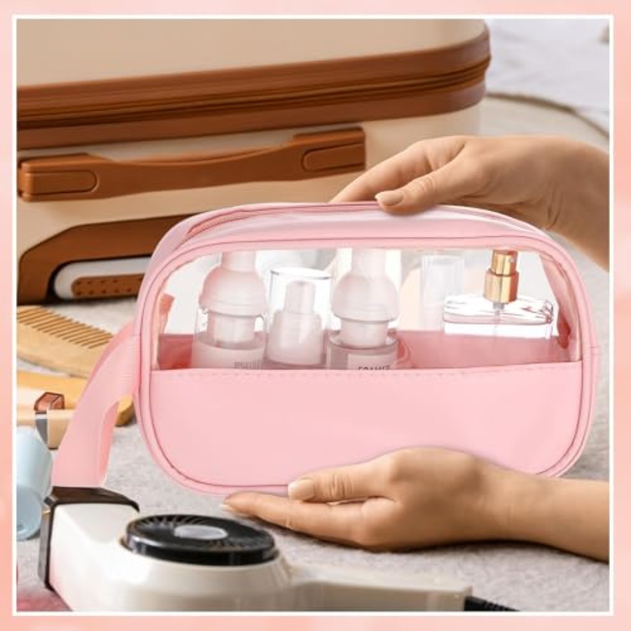 18 Pcs Clear Cosmetic Bags Bul - Women'S Bag incelemesi ve fiyatı