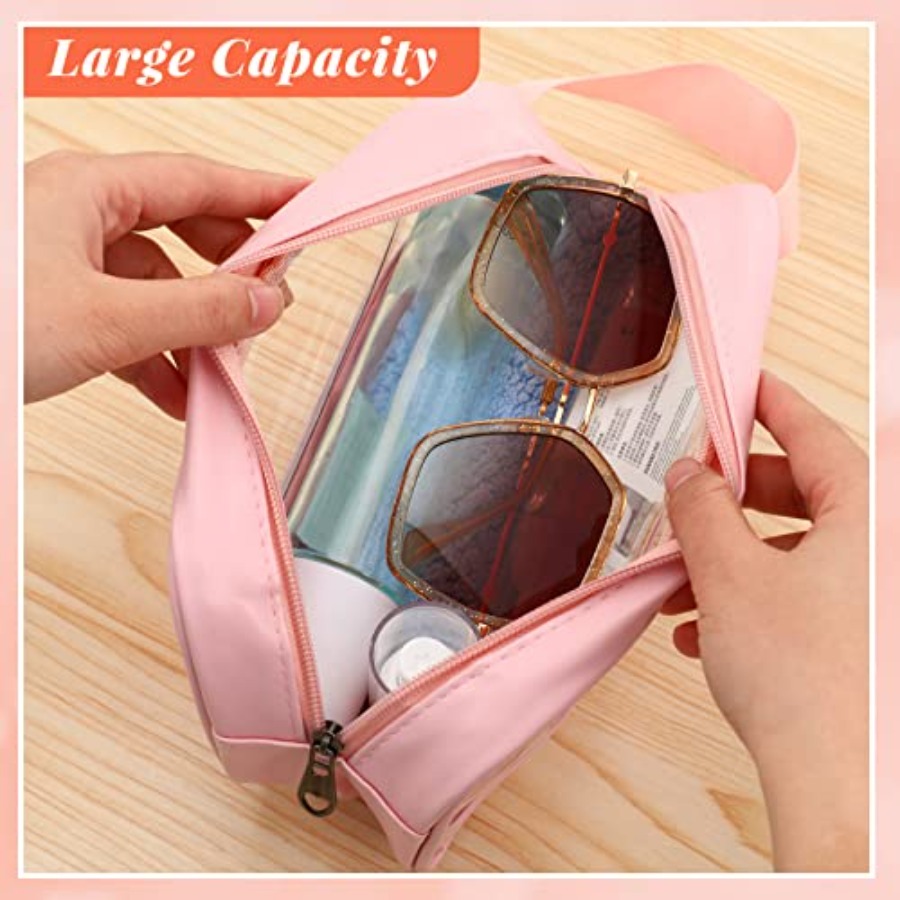 18 Pcs Clear Cosmetic Bags Bul - Women'S Bag incelemesi ve fiyatı