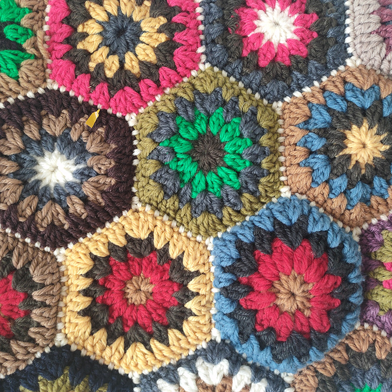 Bohemian Granny SquareCrochet  - Women Bags Handmade incelemesi ve fiyatı